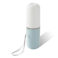 Toothbrush Case Portable Toothpaste Container DustProof Daily Use Toothburshes Holder with Cap for Home Travel Camping School pink and white white