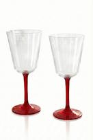 Vyno taurių komplektas Hermia Forever Us, stiklas, 0.28 l, 2 vnt., raudona sp.