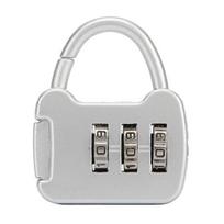 Yousheng 3 Digit Combination Password Lock Easy to Use Multipurpose Backpack Padlock Portable Mini Carrying Password Lock