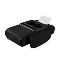 Car Seat Back Organizer with Drink Cup Holder Tissue Box Hook Multifunctional Car Seat Storage Box Practical Car Interior Accessory for Travel Kids juoda