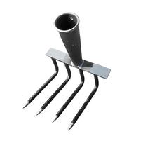 High Carbon Steel Garden Rake Multifunctional 4/7/9/12 Teeth Gardening Weeding Rake Labour-Saving Dethatching Rake Farm Tools