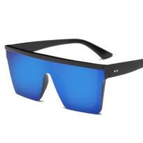 Madingi akiniai nuo saulės Vyrų vairavimas Cool Sun Glasses Square Moteriški Elegantiški akiniai mėlyna