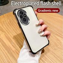 For Honor 200 Case Honor 200 Pro Phone Cover Honor 200 Phone Case 20 Pro Soft Bumper Shockproof Protect Cover Clear electroplate For Honor 200 white