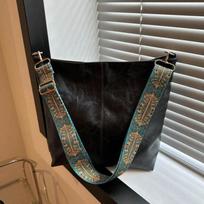 Senovinis pečių krepšys moterims PU odinis kibiras Prabangus Style Crossbody Bag Lady Messenger Bag Pirkinių krepšys juoda