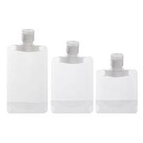 Nešiojamas kelioninis losjono ir prausiklio pakavimo krepšys 50ml white
