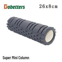 33cm EVA Hollow Wolf Tooth Yoga Foam Roller for Pilates & Balance Training gray
