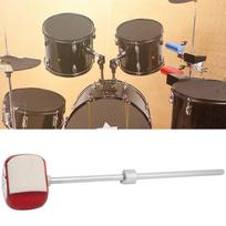 WC42 Būgnų mušamieji instrumentai Atsarginė dalis Būgnų rinkinio plaktukas Mušiklis Raudonas