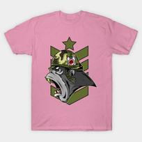 T Shirt Women Gorilla Soldier Harajuku Print Kawaii Tshirt Summer Short Sleeve Female T-Shirt Top Tee S rožinė