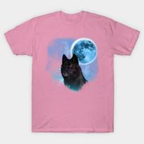 T Shirt Women Black Wolfs Skylight 2 Harajuku Print Kawaii Tshirt Summer Short Sleeve Female T-Shirt Top Tee S gray