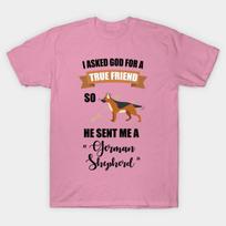 T Shirt Women German Shepherd Mom And Dad Harajuku Print Kawaii Tshirt Summer Short Sleeve Female T-Shirt Top Tee S rožinė