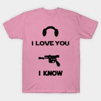 T Shirt Women I Love You I Know Harajuku Print Kawaii Tshirt Summer Short Sleeve Female T-Shirt Top Tee S rožinė