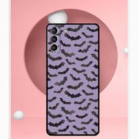 Halloween Vampire Bats Cover For Samsung Galaxy S23 S24 Ultra S8 S9 S10 S22 Plus Note 10 20 Ultra S20 S21 FE Case Galaxy S8 brown