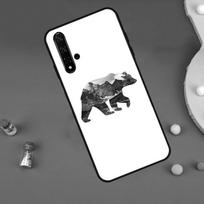 Cartoon Grizzly Bear Case For Huawei P30 P20 P40 Lite Nova 5T 11i 8i 3i 9 10 SE 11 Pro Y90 Y70 Y61 Y60 Y91 Cover Huawei Nova 11