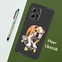 British Bulldog Case For Xiaomi Redmi Note 12 11 10 8 9 Pro 9S 10S 11S 12S Cover For Redmi 12 9C 10C 12C Redmi Note 8T