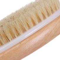 Kūno natūralių šerių sausos odos šveitimo šepetys Massager Bath dušo šveitiklis