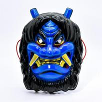 Jaučio Demono Pradžnios Tengu Kaukė - Suaugusiųjų Viso Veido Cosplay Helovino Kostiumas