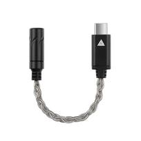 QKZ TC MAX+PRO Type-C į 3.5mm garso kabelio adapteris