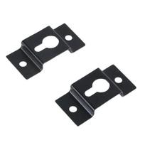 Surround Sound Speaker Wall Hangers Sturdy Metal Construction Wall Mount Hook for Safe and Stylish Home Audio Setup gray