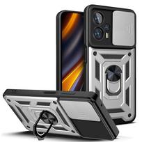 Xiaomi Poco X4 GT 5G dėklas Smūgiams atsparus Magnetinis Žiedo Stovas Laikiklis Šarvuoti Dėklai Poxo Poko Little X 4 GT X4GT PocoX4GT Viršelis For Poco X4 GT 5G