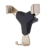 New Universal Gravity Car Air Vent Mount Bracket Mobile Phone Stand Holder Cradle Mobile Accessories auksinė