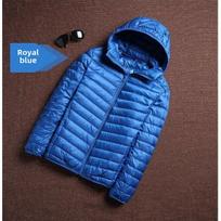 Men's Casual Short Light Down Cotton Stand Collar Jacket - Youth Style 3XL
