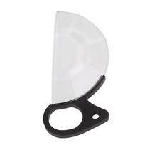 80mm Handheld Semicircle Kaleidoscope Filter Optical Glass Camera Special Effects Filter for Night white