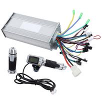 3648V 1000W Elektrinio dviračio valdiklis su greičio reguliavimo droselio rankena, LCD ekrano rinkinys