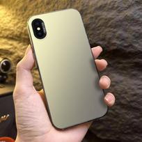 Phone Case For iPhone XS Max iPhone A1921, A2101, A2102, A2104, Case Matte Laser Colorful  Bumper Armor Shockproof Cover For iPhone XS Max beige