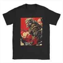Black Myth Wukong Game Chinese Monkey King Graphic T Shirts for Men Harajuku Short Sleeve Tees Tops Casuales 90s 2000s Clothes S smėlis