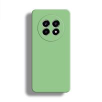 For Realme 13 Pro+ Case For Realme 13 Pro Cover 6.7 inch Original Liquid Silicone Rubber Shockproof Bumper For Realme 13 Pro For Realme 13ProPlus žalia