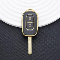 For Dacia Sandero Stepway Logan Duster for Renault Clio 5 Dokker Logan Stepway Clio 5 SS2 Renault TWingo TPU Key Case Cover juoda