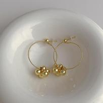 Vintage Hong Kong Style Statement Earrings: Handmade, Bold Circles with Unique Flair