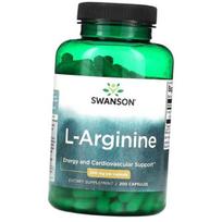 L-Arginine in capsules, L-Arginine 500, Swanson 200caps (27280016) 200caps