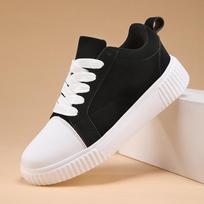 2024 Blue Skateboard Sneakers Men Fashion Design Lightweight Skateboarding Shoes Women Trendy Casual Leather Men's Sports Shoes 36 white