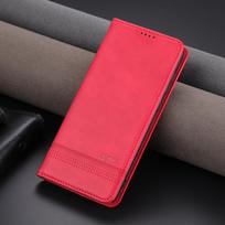Prabangus magnetinės adsorbcinės odos dėklas, skirtas OPPO Find X2 lite Flip Cover apsauginis dėklas Capa Fundas Coque for Find X2 lite&Only Case red
