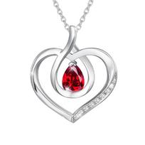 Double-layer gold water drop diamond necklace, simple and fashionable white