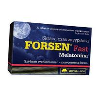 Melatonino tabletės, Forsen Fast Melatonina, Olimp Nutrition 30 tab. (72283002) 30tab