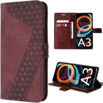 Case for Xiaomi Redmi A3 - Xiaomi - PU Leather Flip Case - Anti-Scratch - Red - Flexible