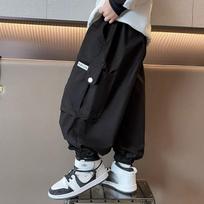 Male Child Labor Pants Spring and Autumn Casual Pants Children's Clothing Boys' Pants Trendy 110