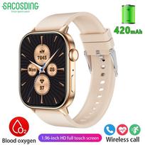 SACOSDING New GPS Track Smartwatch Fitness Clocks Waterproof Sports Wireless Call Smart Watch Wrist Watches for Men Women Xiaomi Android 2025