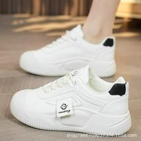 Anti-skid sports shoes for pregnant women who step on shit feel women's new spring wear flat-bottomed non-skid casual shoes in 2024 35 balta