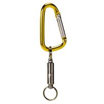 Booms Fishing MRC Magnetic Release Clip Net Holder with Fishing Tool Coiled Lanyard  Fishing Accessories  Fishing Equipment Magnetic Clip