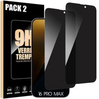 Screen Protector - BOOLING - for iPhone 16 Pro Max - Tempered Glass - Anti-spy - Shockproof juoda
