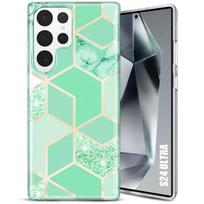 Case for Samsung Galaxy S24 Ultra, Ultra Slim Lightweight Flexible Protection Turquoise