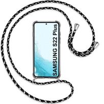 Protective Case for Samsung Galaxy S22 Plus - PROSHOP - Flexible - Transparent-Black juoda