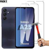 [2 pieces] Tempered Glass for Samsung Galaxy A25 5G, Transparent Anti-Scratch Screen Protector skaidri