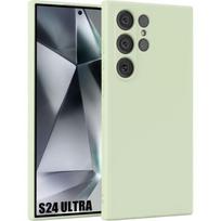 Case for Samsung Galaxy S24 Ultra - Silicone Protection - Shockproof - Anti-Scratch - Green žalia