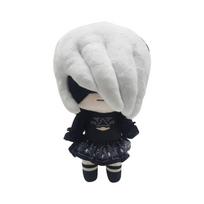 New Nier Automata 2b Plush Toy Nier Mechanical Era Game Cartoon Doll as the picture 1