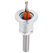 Silver Limit Taper Hole Countersink Drill Bit with Hex Wrench Set Screw Tapered Countersink Drill