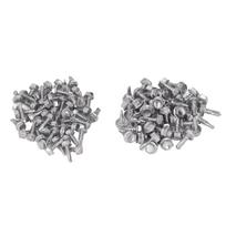 100Pcs Self Drilling Screw Assortment Hex Head 410 Stainless Steel 4.2x13mm 4.8x13mm